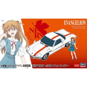 1/24  EVANGELION NERV Official Business Coupe w/ Shikinami Asuka Langley