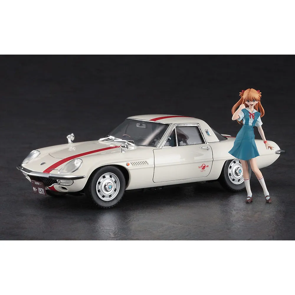 1/24  EVANGELION NERV Official Business Coupe w/ Shikinami Asuka Langley