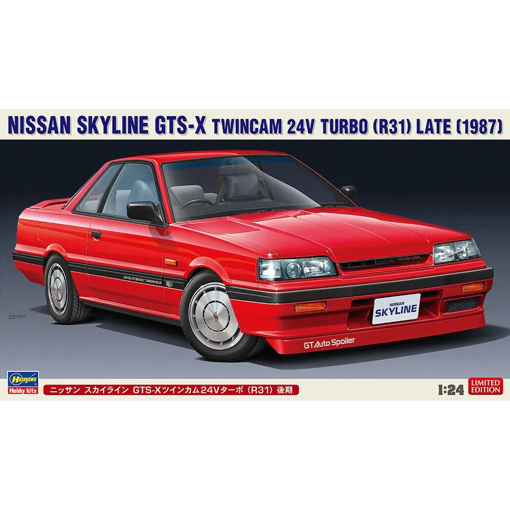 1/24  NISSAN SKYLINE GTSX TWINCAM 24V TURBO R31 LATE