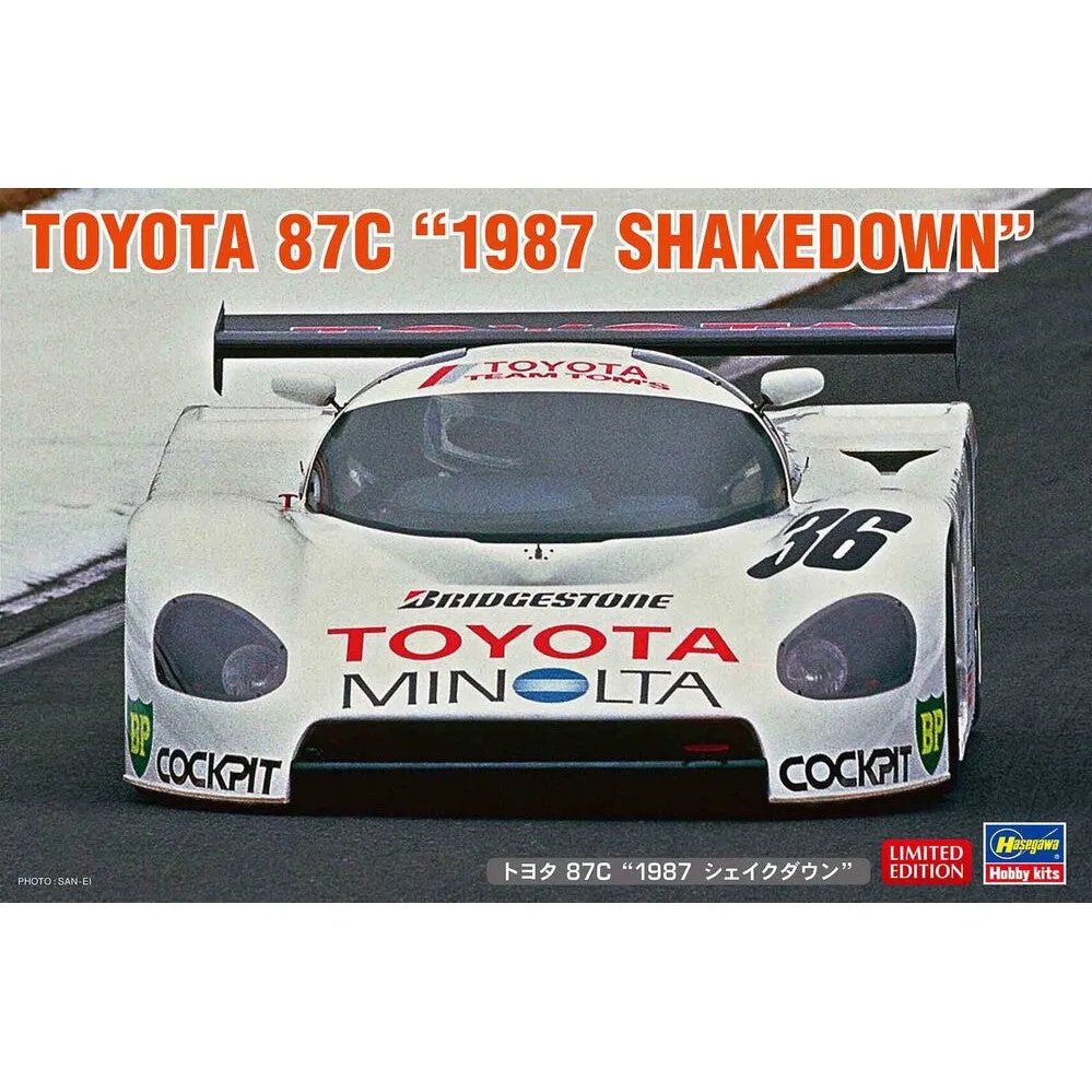 1/24  TOYOTA 87C   1987 SHAKEDOWN