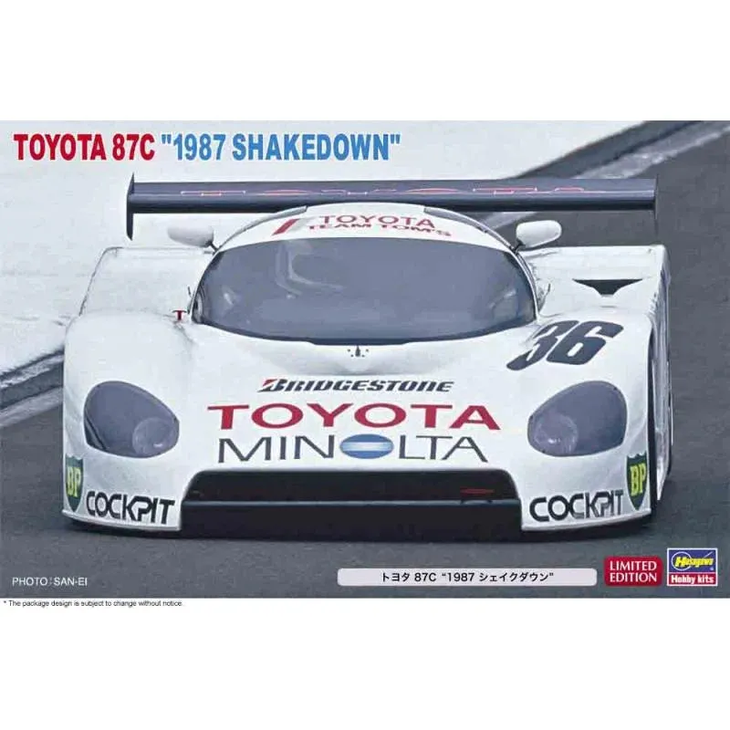 1/24  TOYOTA 87C   1987 SHAKEDOWN