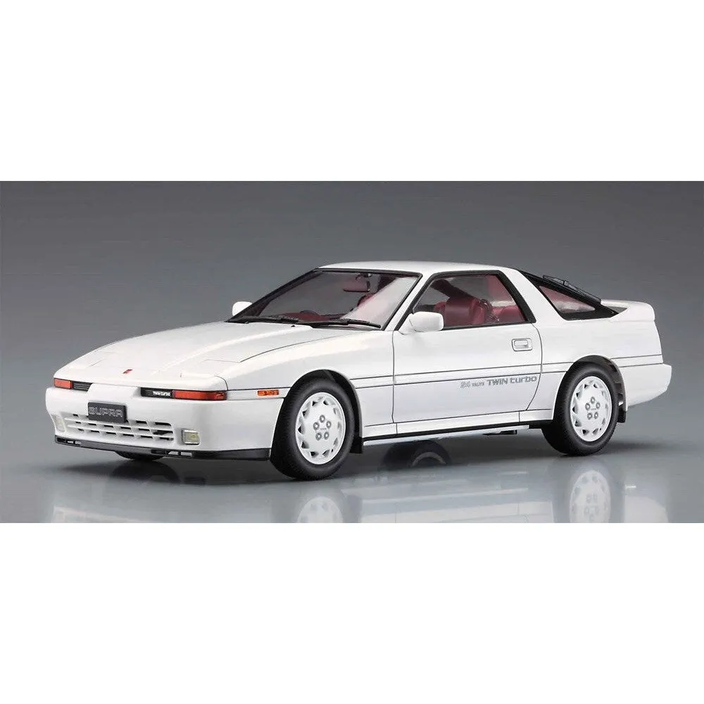 1/24  TOYOTA SUPRA A70 GT TWIN TURBO 1989 WHITE PACKAGE