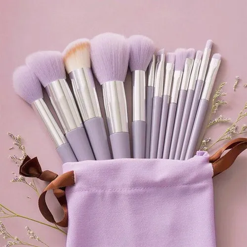 13pcs Soft Fluffy Makeup Brushes Set For Cosmetics Foundation Blush