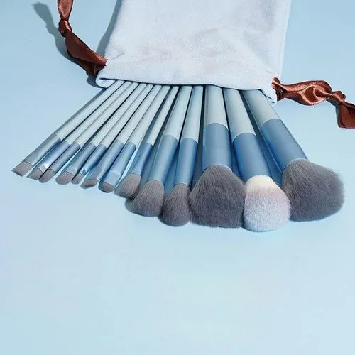 13pcs Soft Fluffy Makeup Brushes Set For Cosmetics Foundation Blush