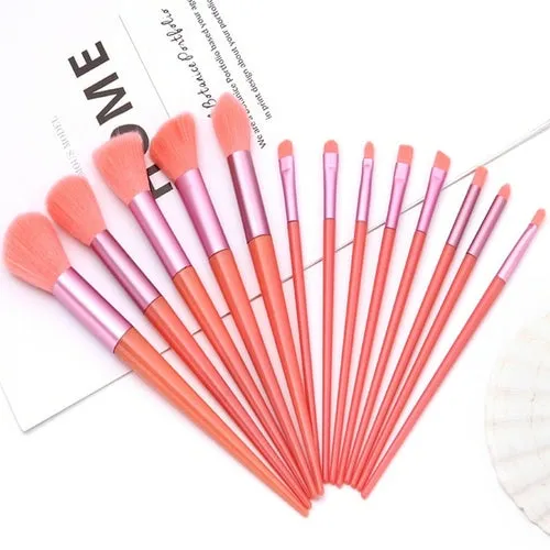 13pcs Soft Fluffy Makeup Brushes Set For Cosmetics Foundation Blush