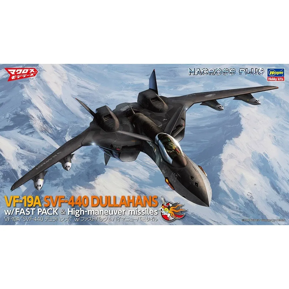 1/72  VF19A   SVF440 DULLAHANS   w/Fast Pack and Highmaneuver missiles