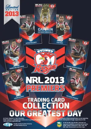 2013 Sydney Roosters, NRL Premiers card set