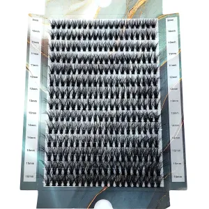 280 Piece Faux Mink Eyelash Clusters