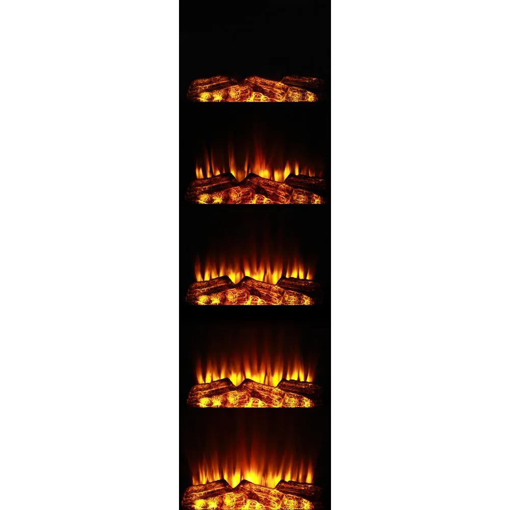 36 in. Freestanding Electric Fireplace in Tan