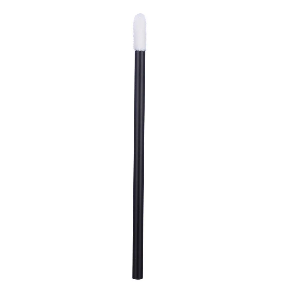 400pcs Disposable Lip Brush Lip Gloss Applicators Lipstick Wands Tool Kits (400) 400 Black