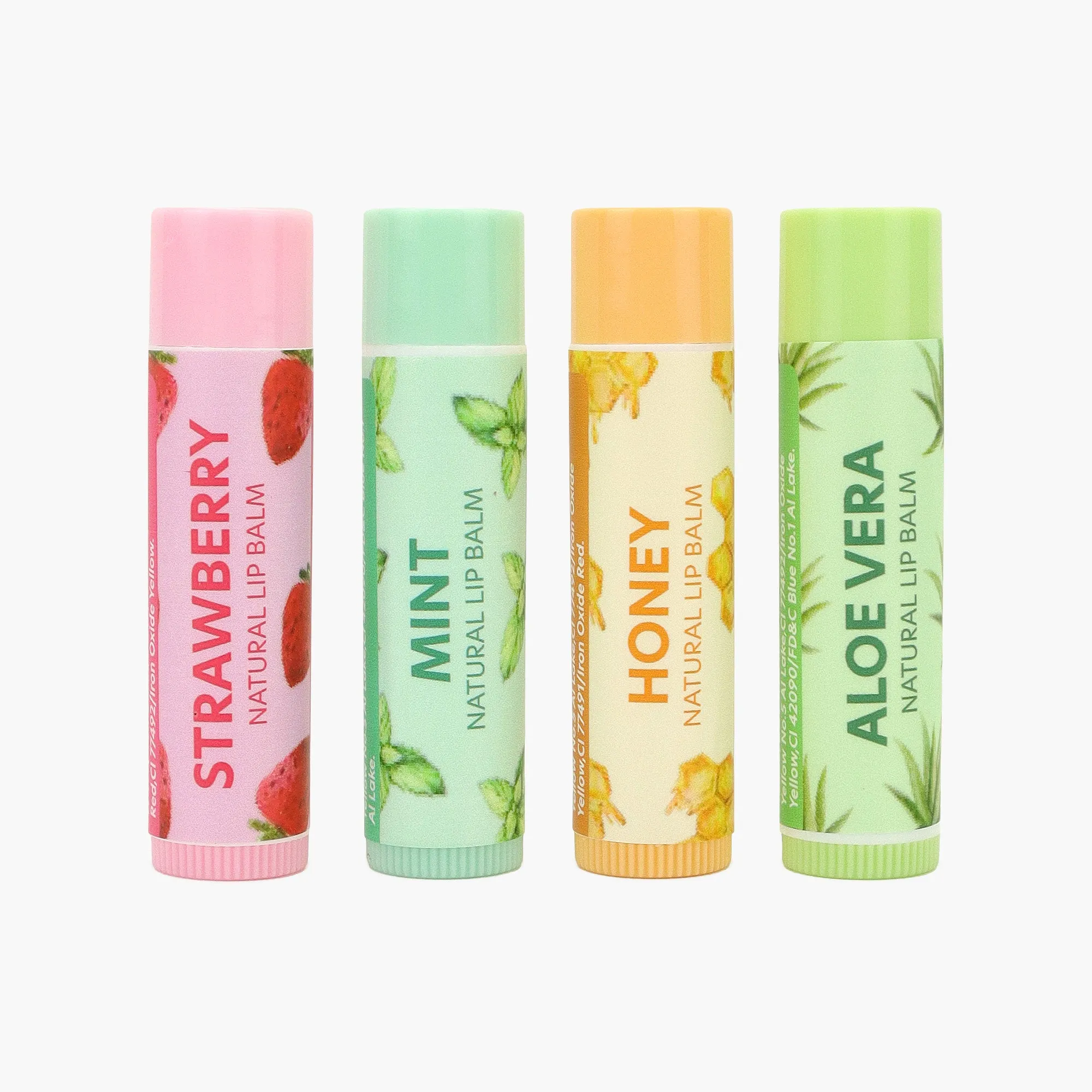 4PC LIP BALM SET