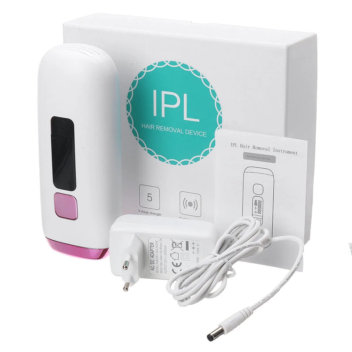500000 Flashes IPL Laser Epilator Permanent Hair Removal Depilator Rejuvenation Machine