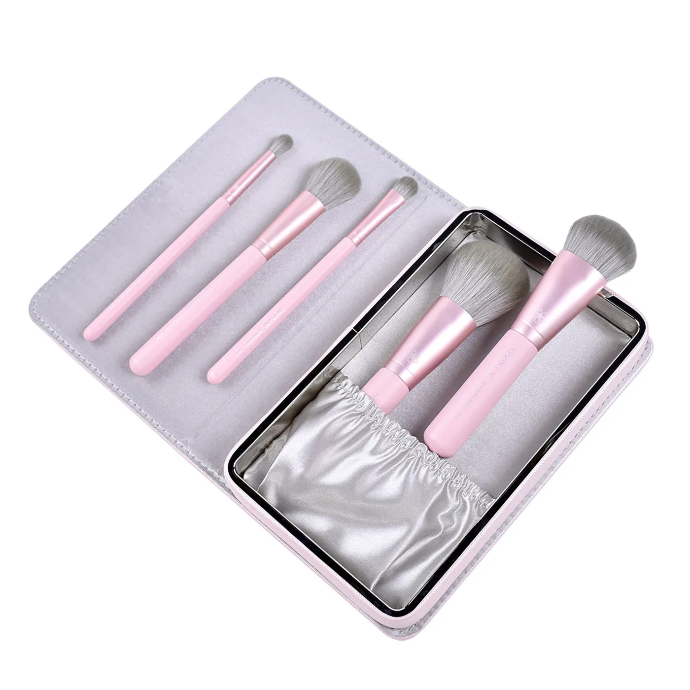 5pcs Pink Basic Makeup Brush set