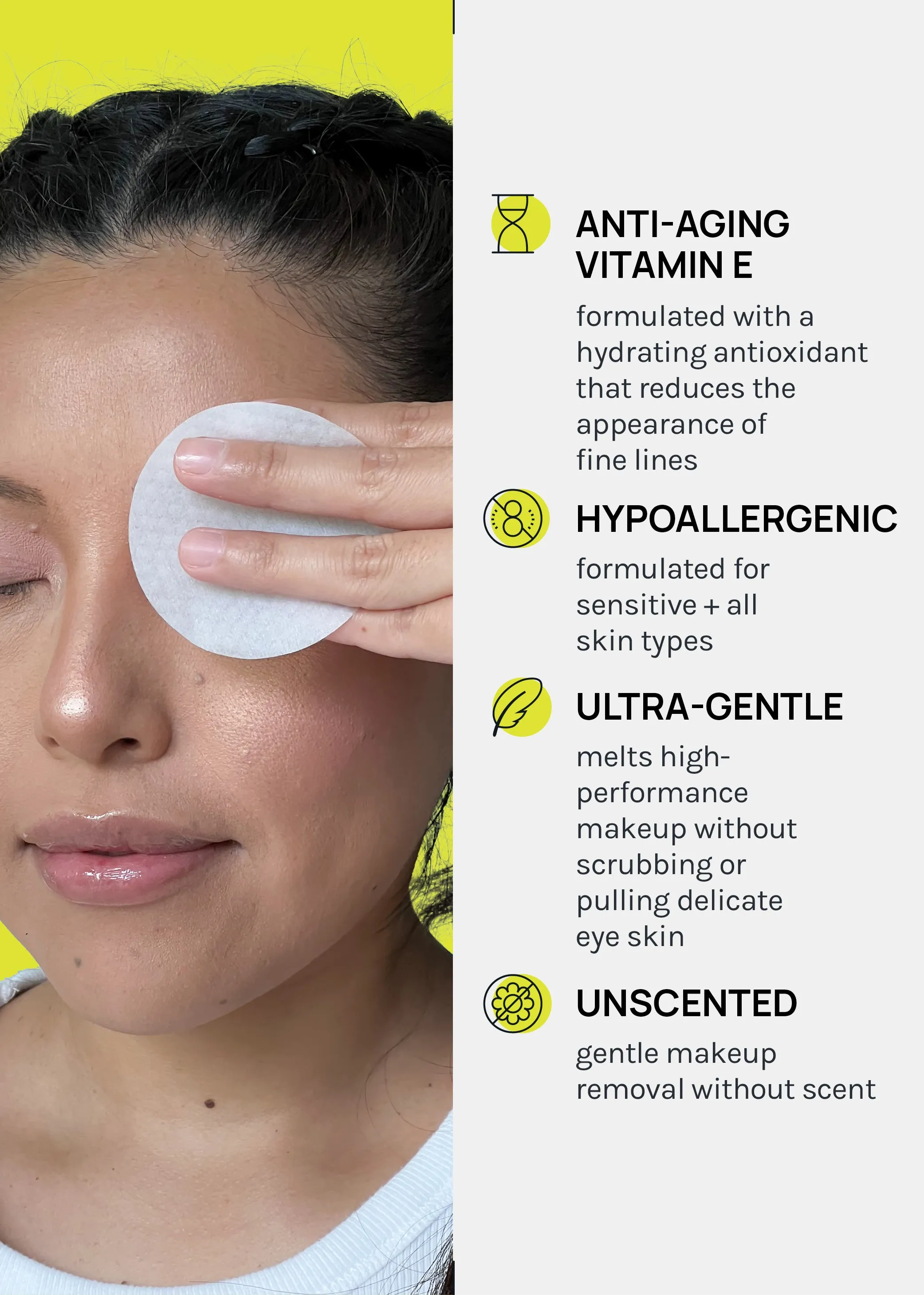 a2o Lab Eye Makeup Remover Pads