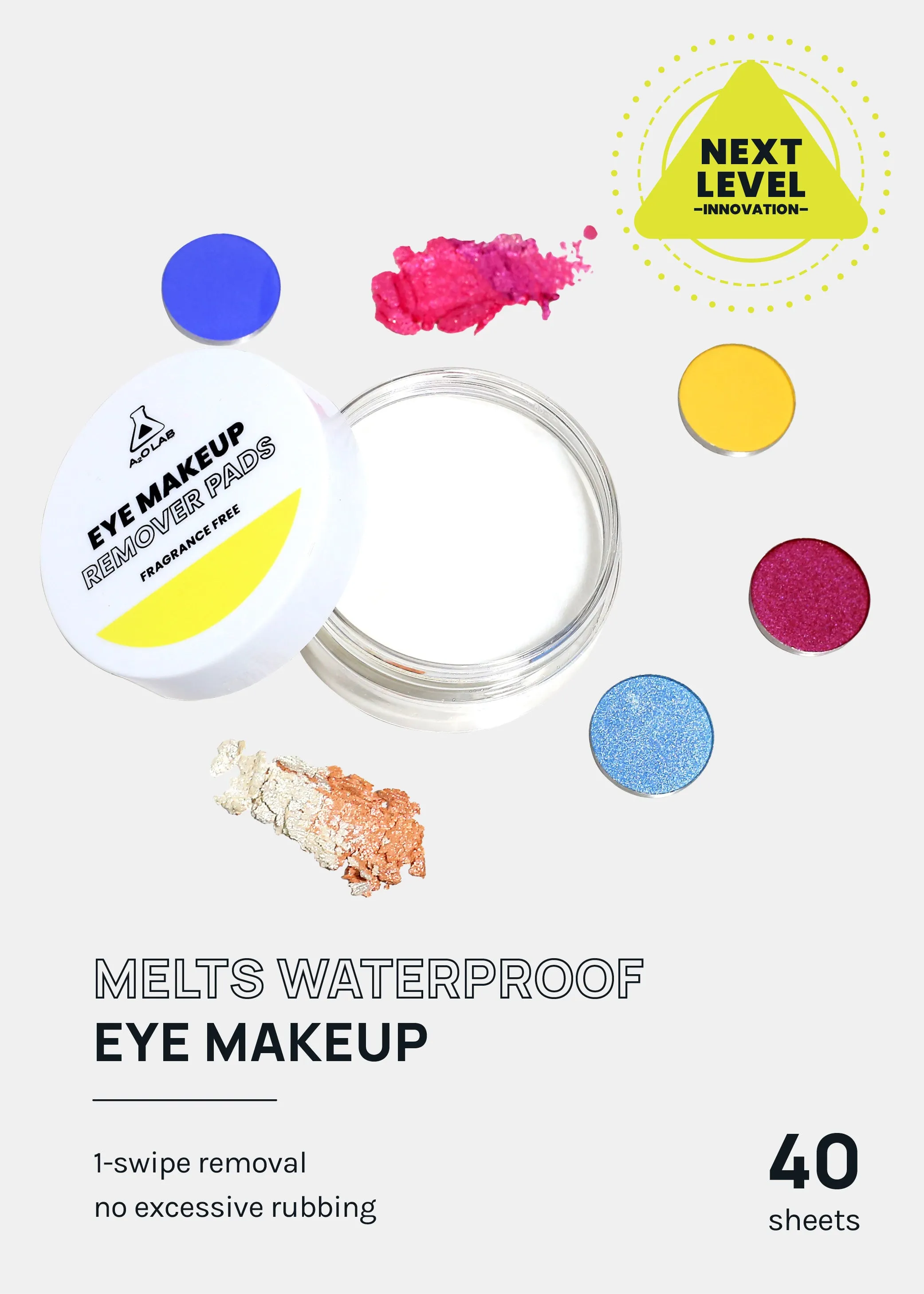 a2o Lab Eye Makeup Remover Pads