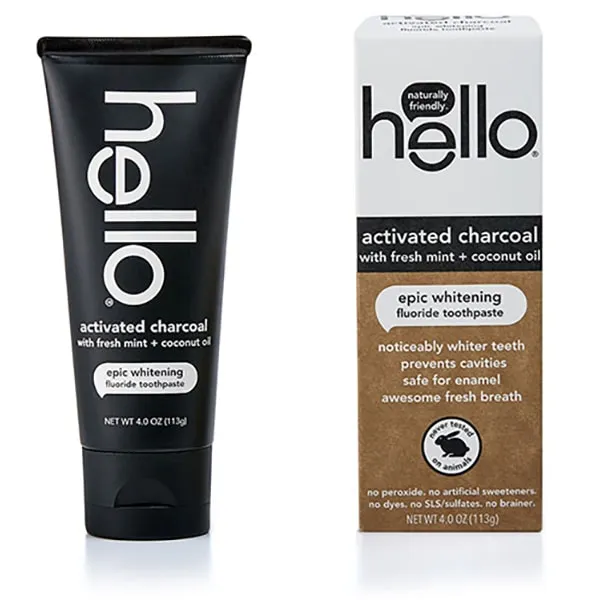 Activated Charcoal Whitening Fluoride Toothpaste
