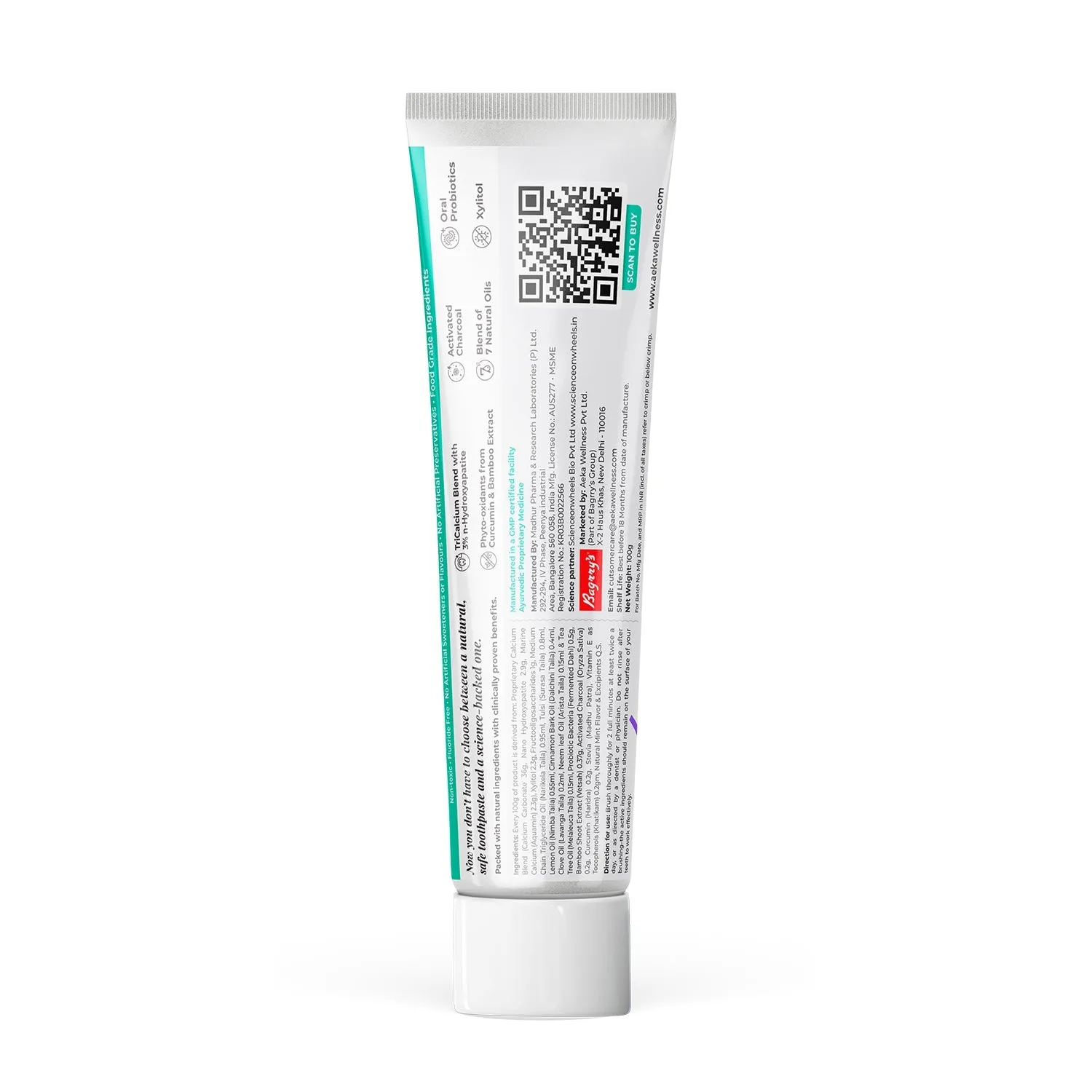 Aeka Premium Natural Toothpaste