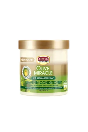 African Pride Olive Miracle Leave-In Conditioner 15 oz