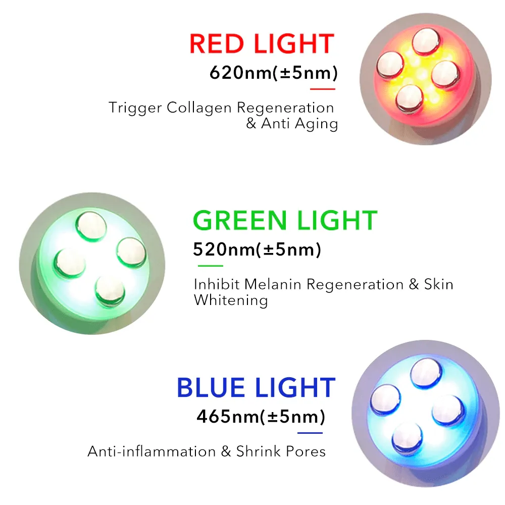 Ageless Lift - 6 In 1 Mesotherapy LED Radio Frequency EMS Face Massager