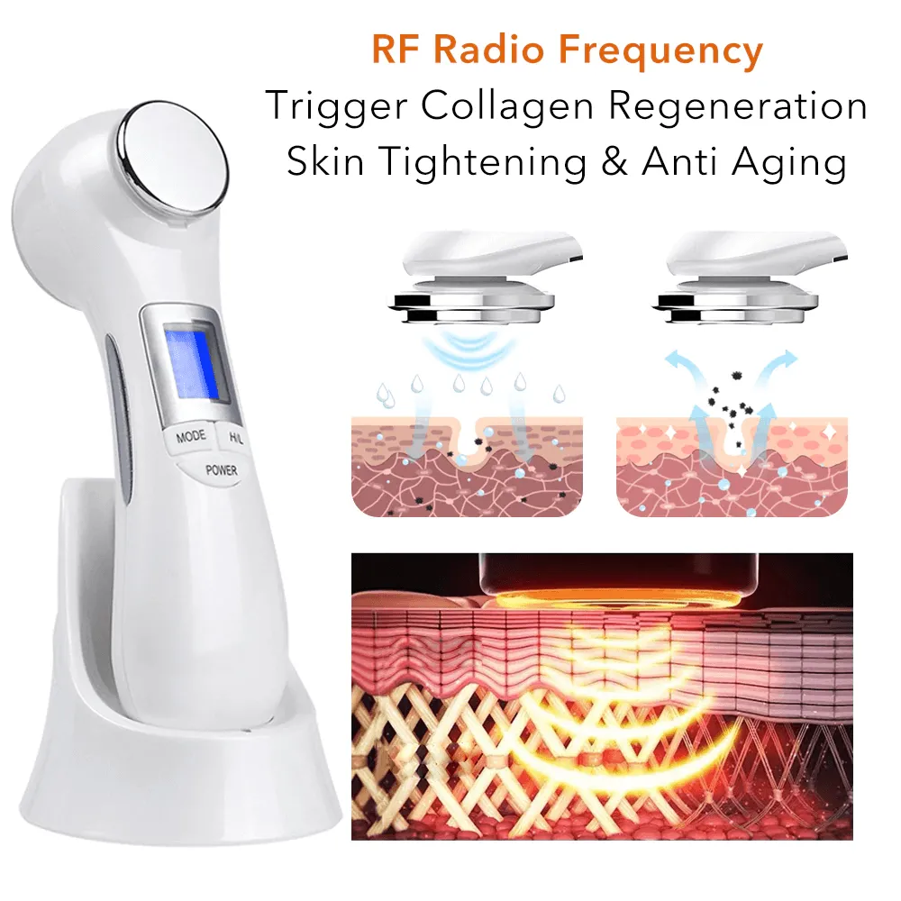 Ageless Lift - 6 In 1 Mesotherapy LED Radio Frequency EMS Face Massager
