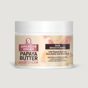 American Dream Papaya Butter Body Cream with Papaya Extract, Shea Butter & Vitamin E 500ml