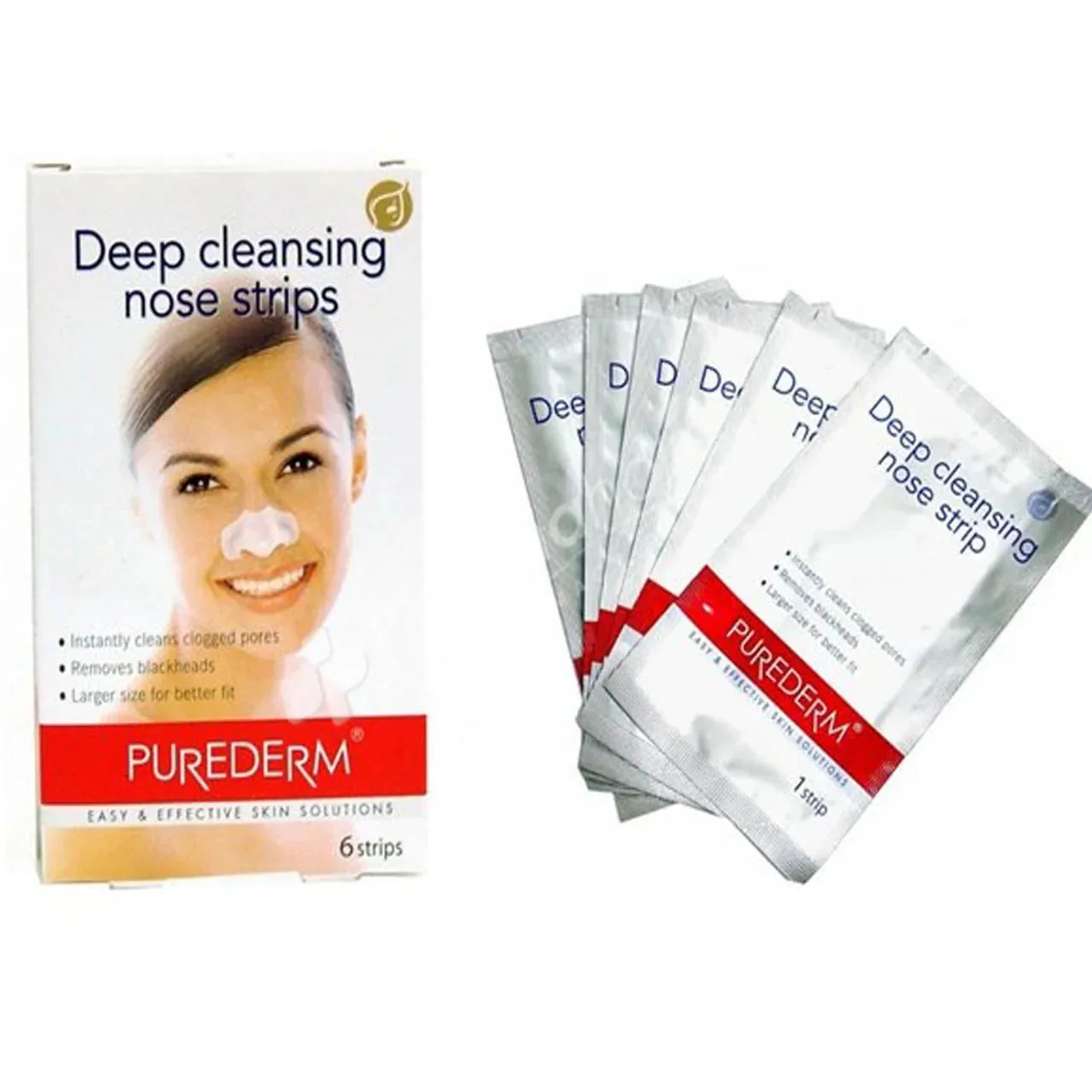 Amirose Purederm Deep Cleansing Nose Strips
