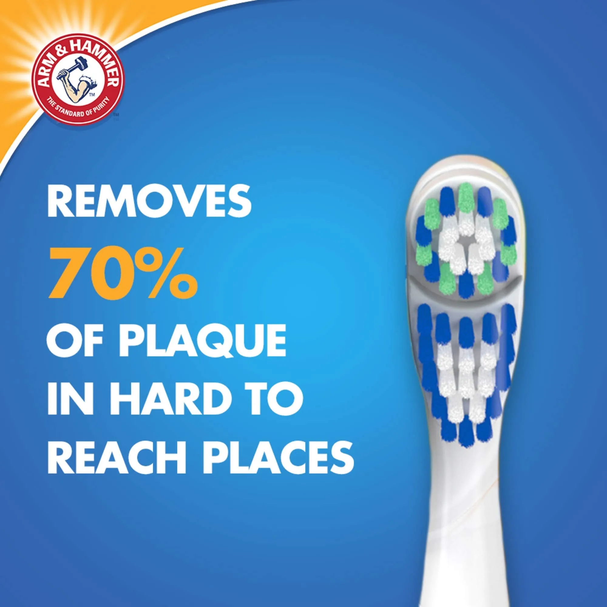 Arm & Hammer Spinbrush PRO  Gum Health Powered Toothbrush, Pack of 1 - Packaging May Vary