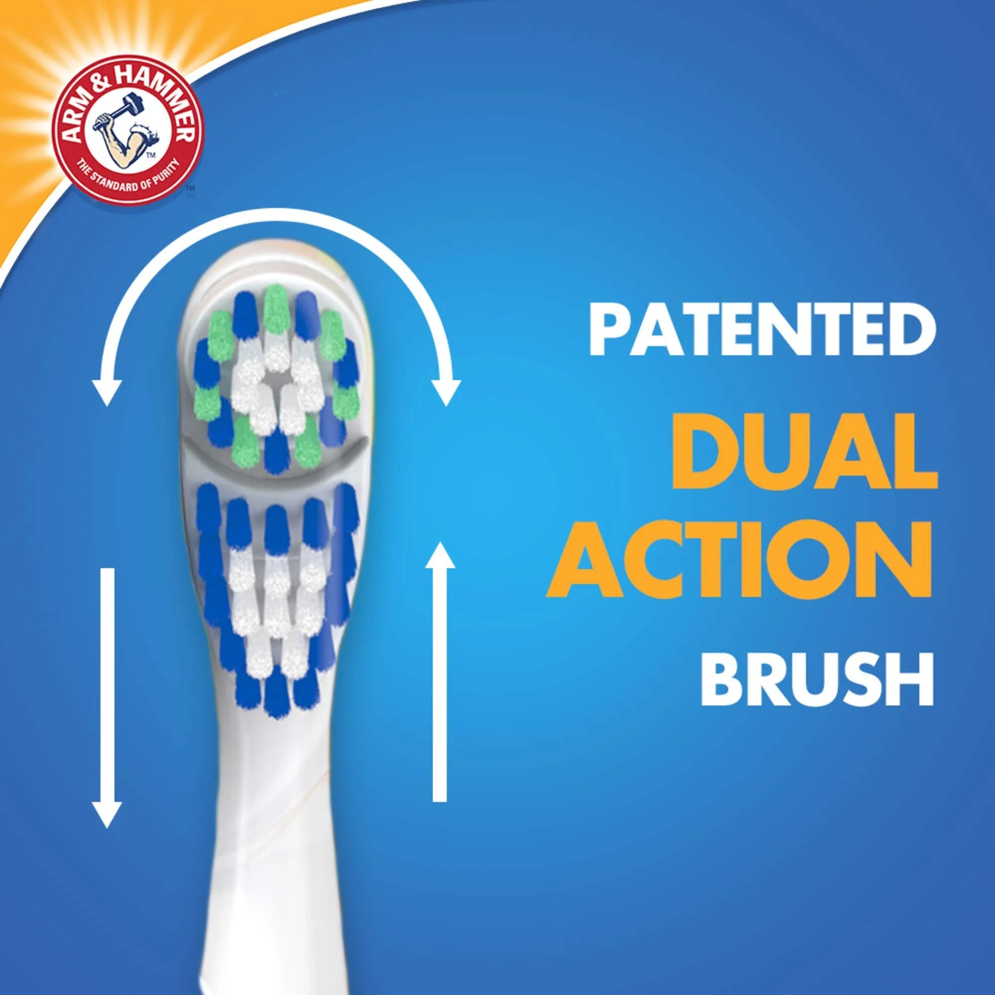 Arm & Hammer Spinbrush PRO  Gum Health Powered Toothbrush, Pack of 1 - Packaging May Vary
