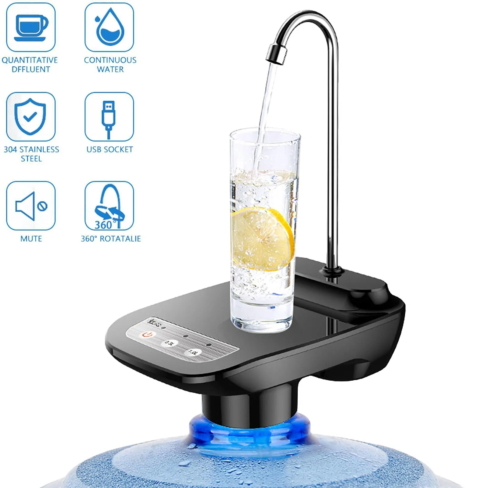 Automatic Water Dispenser  Pump USB Rechargeable