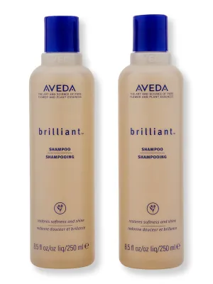 Aveda Brilliant Shampoo 2 Ct 250 ml