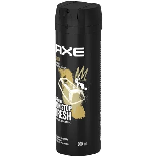 AXE Deodorant Spray Gold Oud Wood And Dark Vanilla 200ml