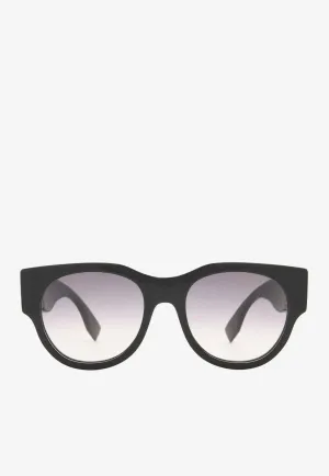 Baguette Round-Shaped Sunglasses
