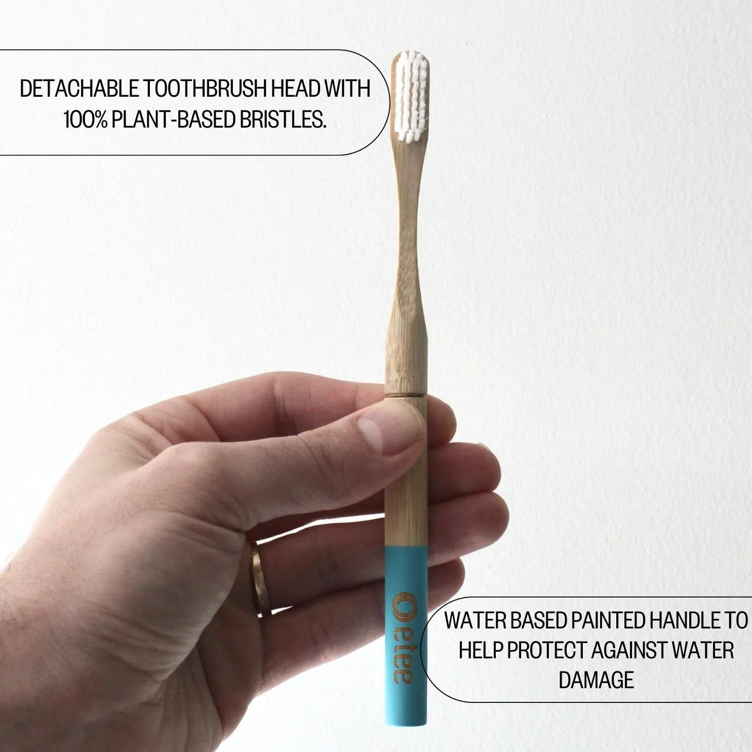 Bamboo Toothbrush with Replaceable Head