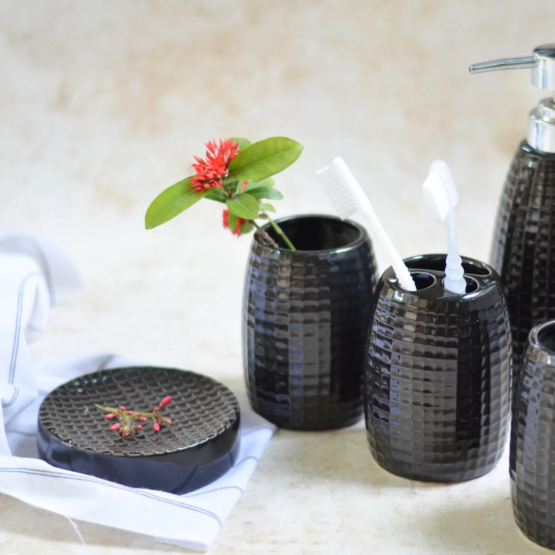 Bath Accessories Set