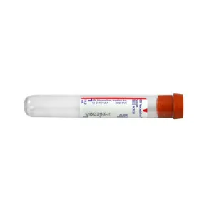 BD Vacutainer® Plus Serum Tube, 100mm, 16mm OD, 10mL Draw Volume