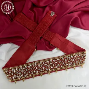 Beautiful Embroiderd Traditional Vadanam Hip Belt JH3833