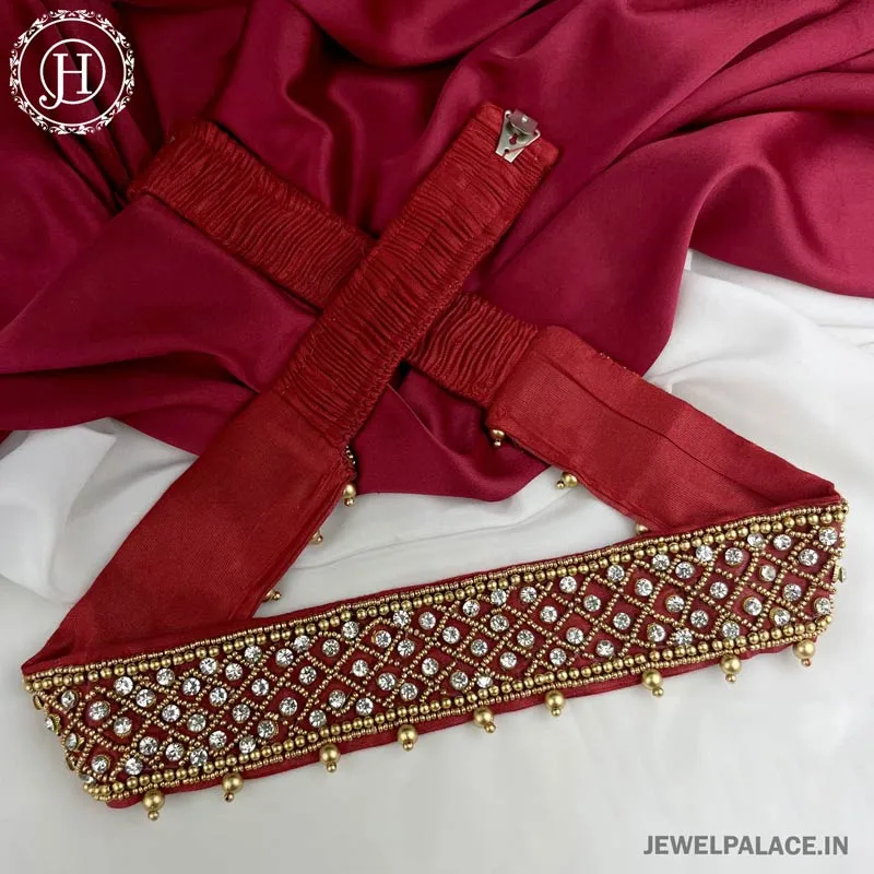 Beautiful Embroiderd Traditional Vadanam Hip Belt JH3833