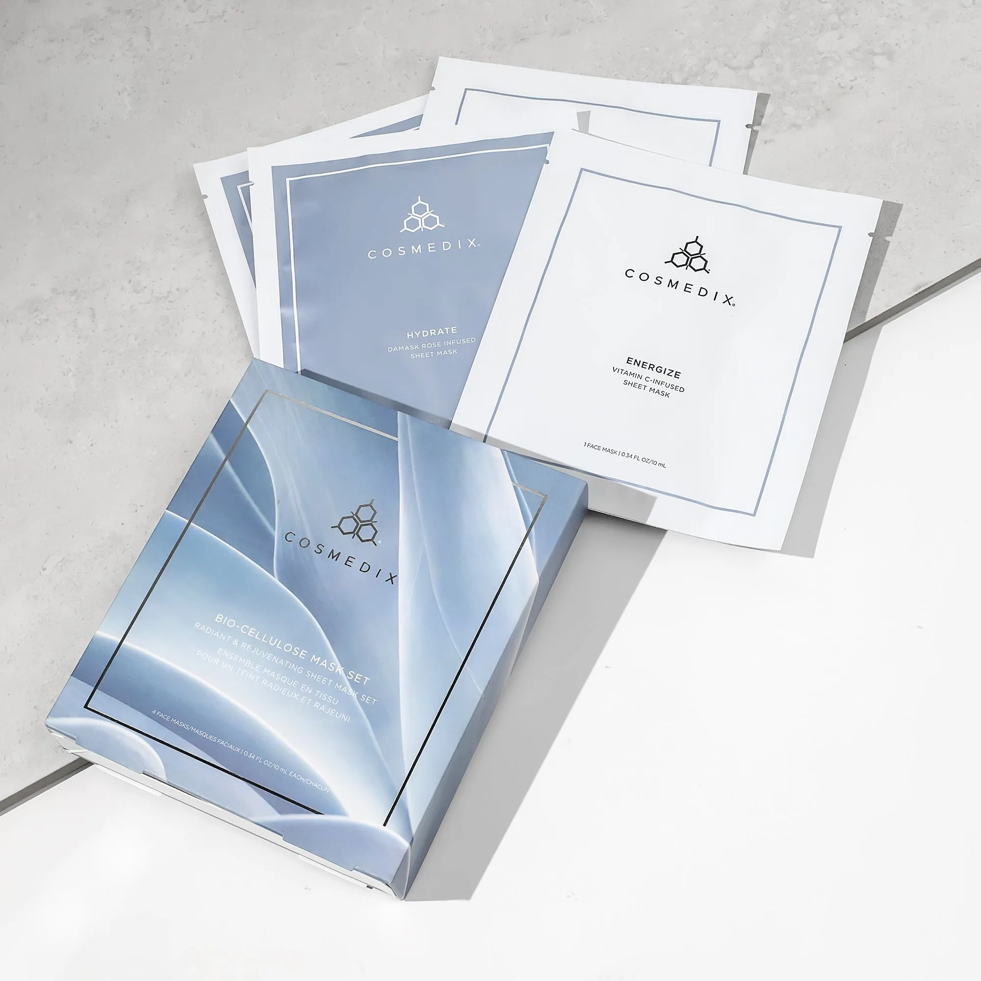 Bio-Cellulose Radiant & Rejuvenating Sheet Mask Set
