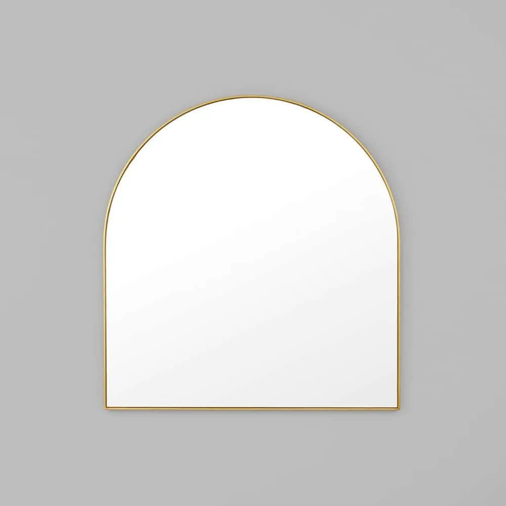 Bjorn Arch Mirror - Brass