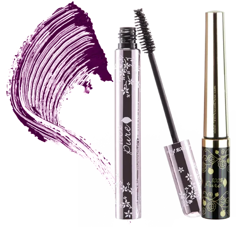 Blackberry: Maracuja mascara, Fruit Pigmented Eye Liner (Purist Perk)