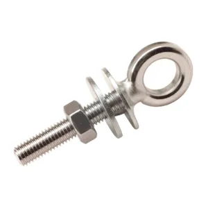 Blue Wave Stainless Steel Large Collared Eye Bolt