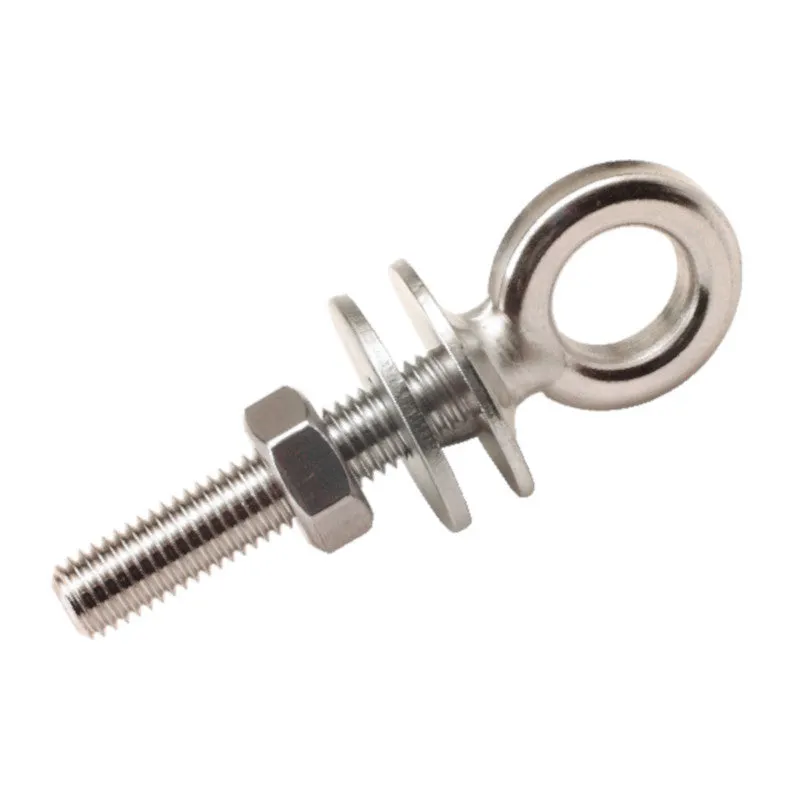 Blue Wave Stainless Steel Large Collared Eye Bolt