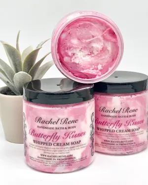 Butterfly Kisses Whipped Cream Soap