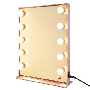 Byootique Urstudio 26"X20" Hollywood Vanity Mirror 10Pcs Dimmer LED Lights