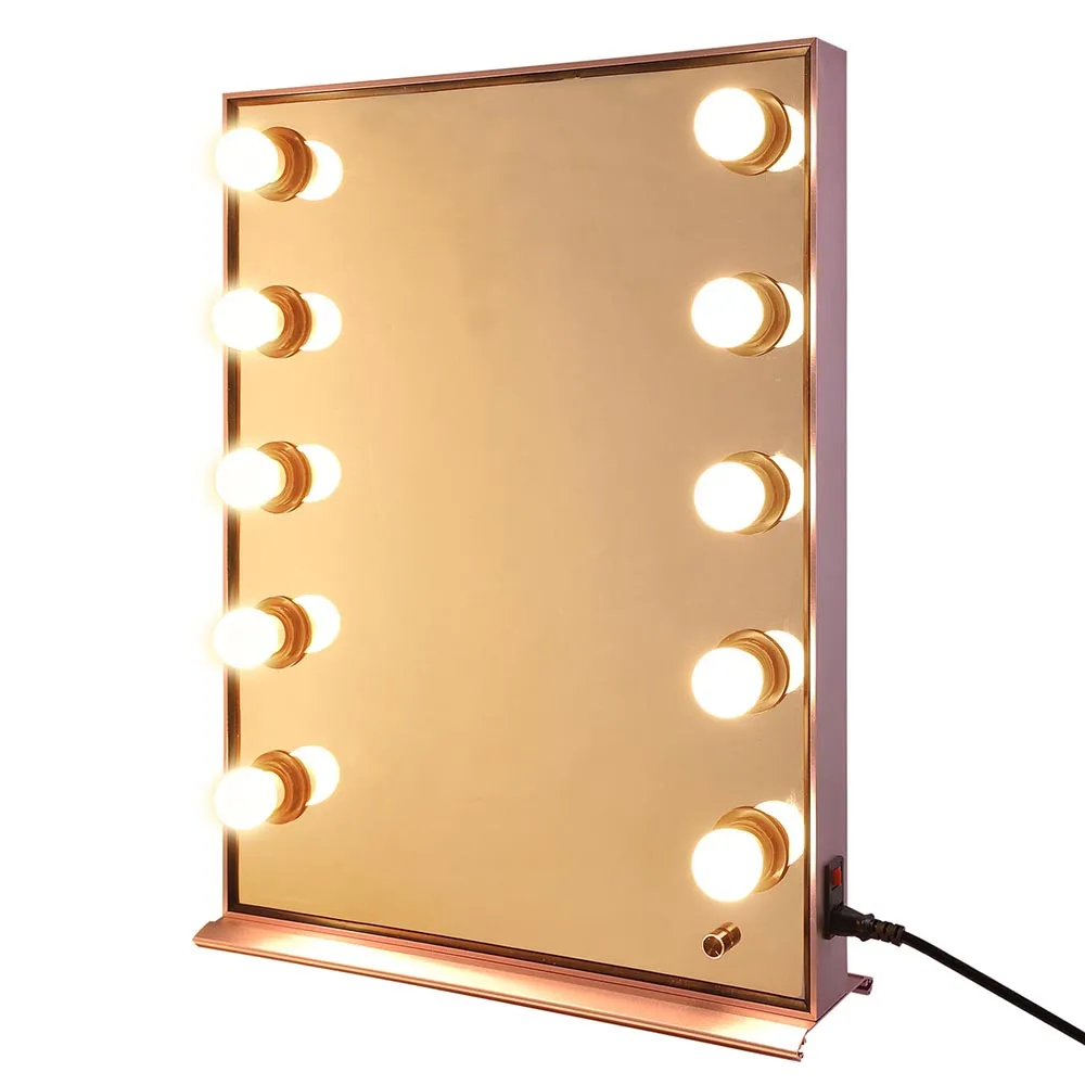 Byootique Urstudio 26"X20" Hollywood Vanity Mirror 10Pcs Dimmer LED Lights