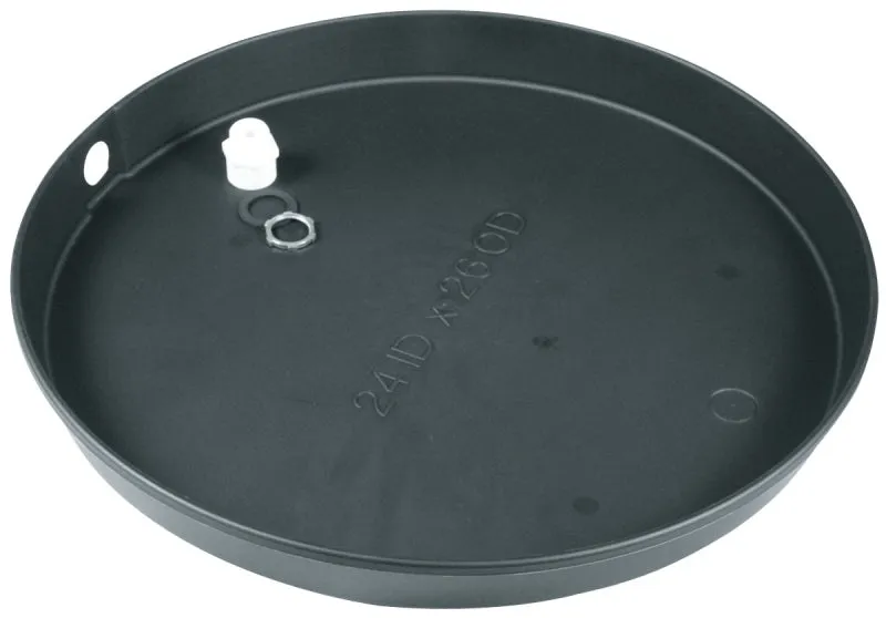 Camco USA 11360 Recyclable Drain Pan, Plastic, For: Electric Water Heaters :EA: QUANTITY: 1
