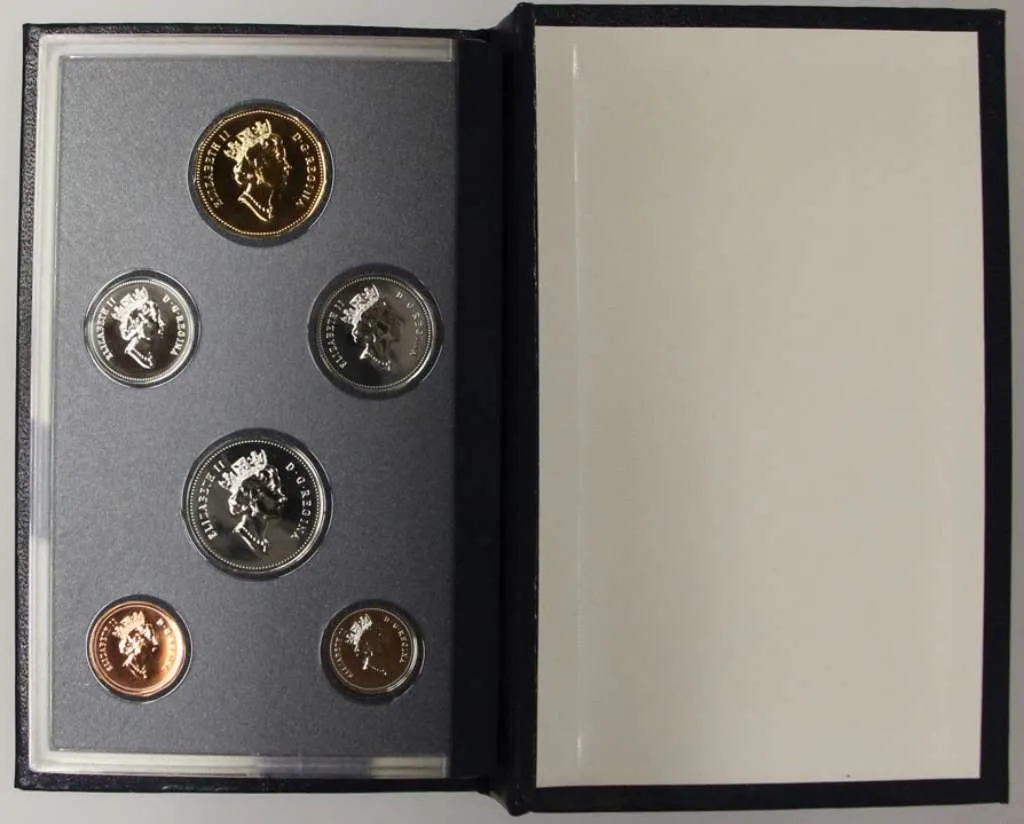 Canada Base Metal 1991 Set BU, 6-coins