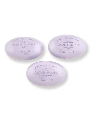 Caswell Massey Lavender Three-Soap Set 5.8 oz 3 Ct