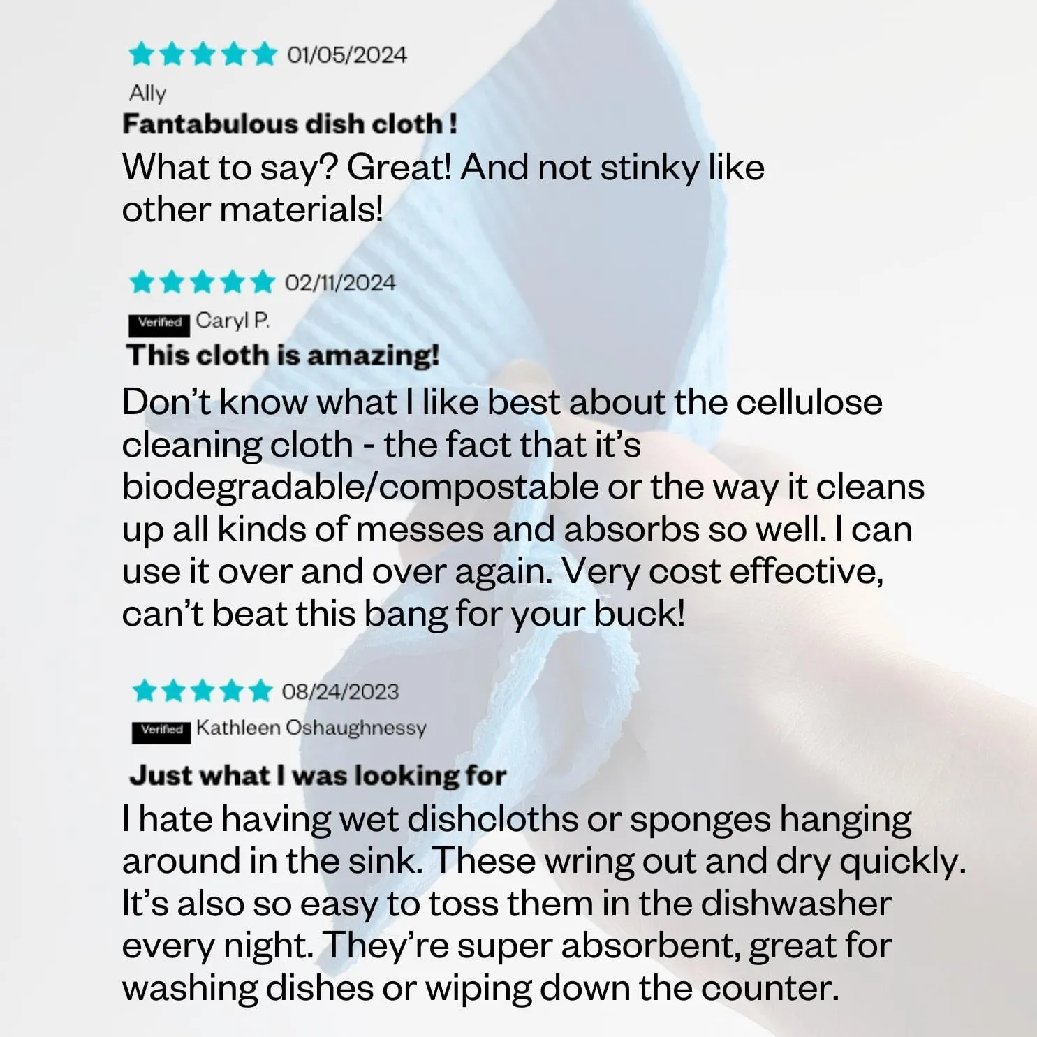 Cellulose Cleaning Cloth