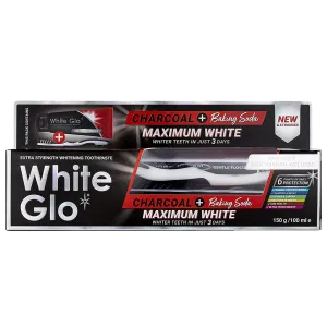 Charcoal   Baking Soda Maximum White Toothpaste 150g